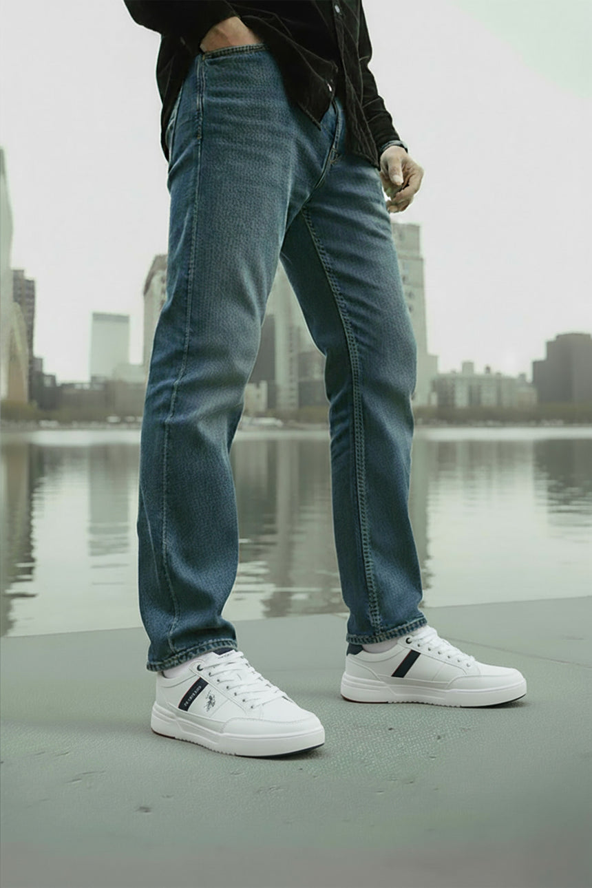 U.S. POLO ASSN. 5W NEVADA GLB 5PR - Beyaz