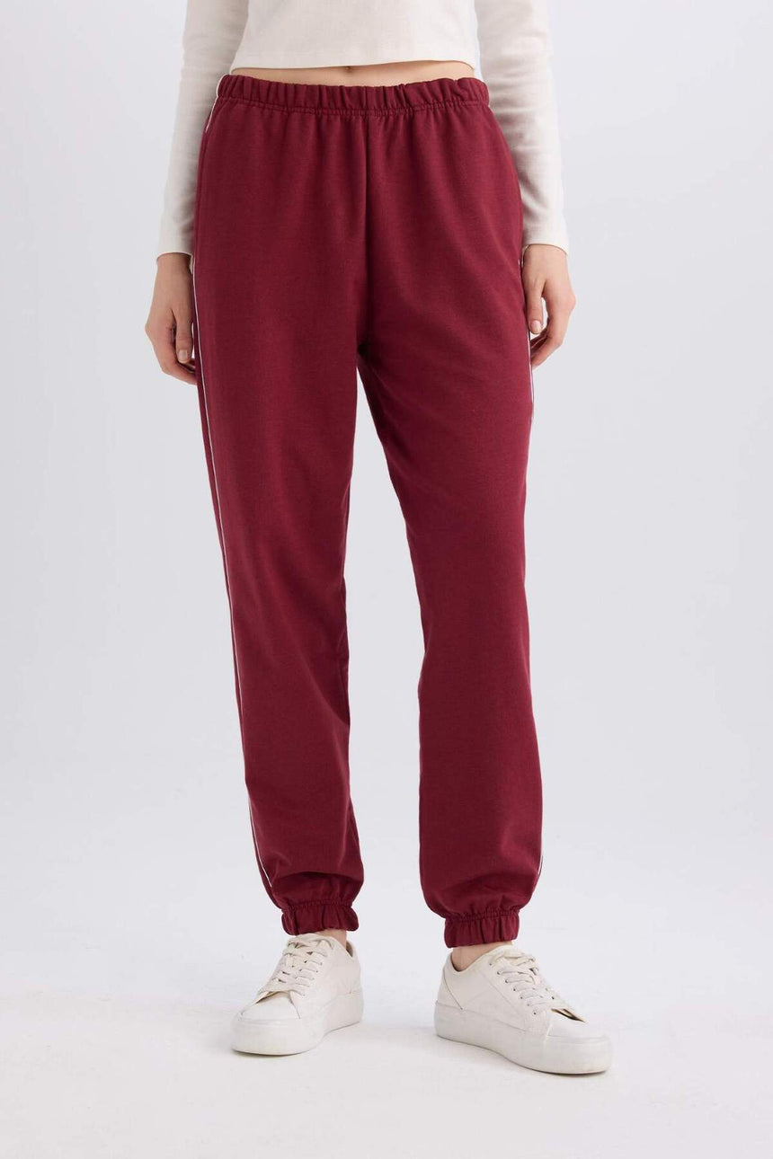 Defacto Kadın Trousers E5976Ax - Bordo