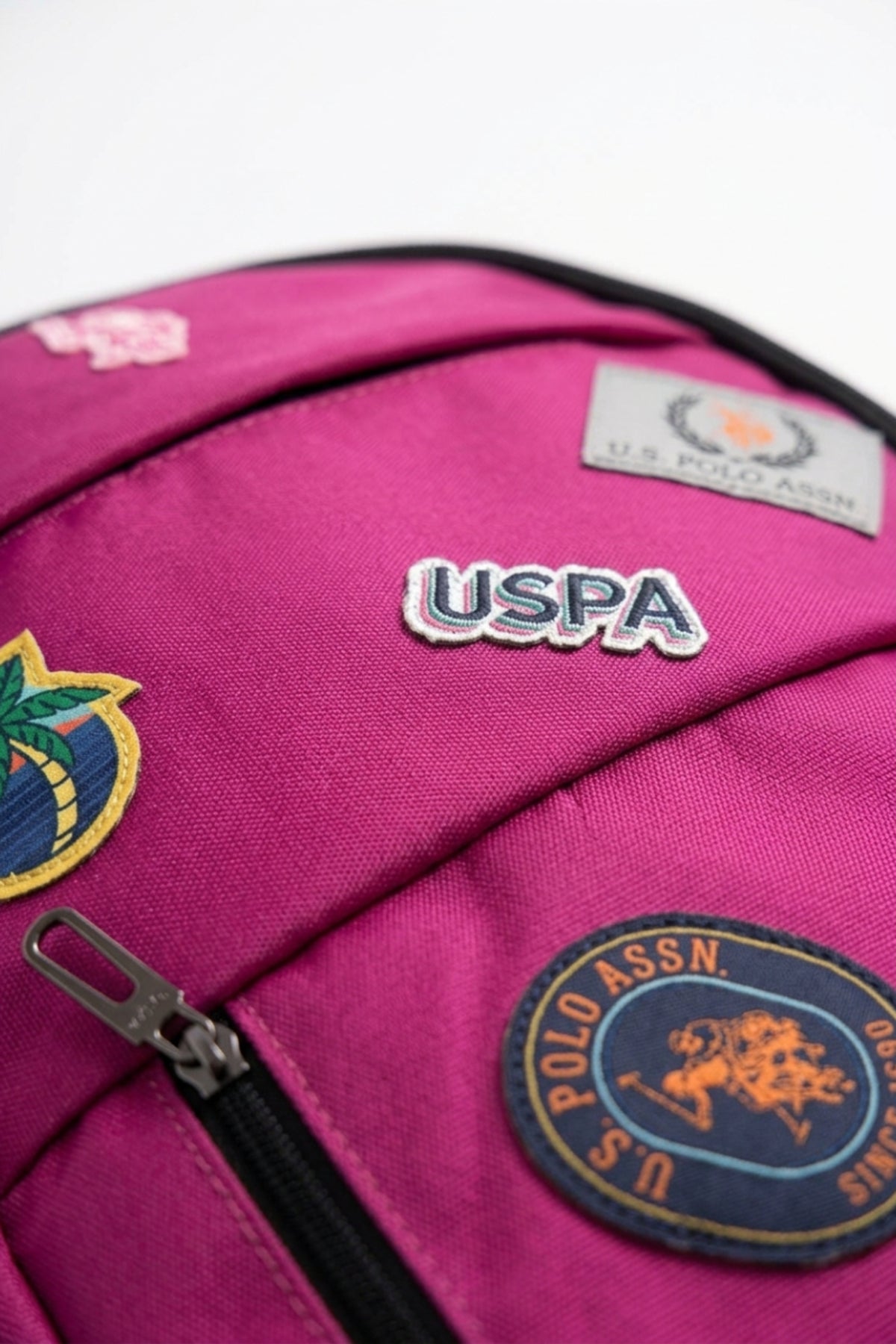 U.S. Polo Assn. Kız Çocuk Sırt Çantası 26039 - Koyu Fuşya