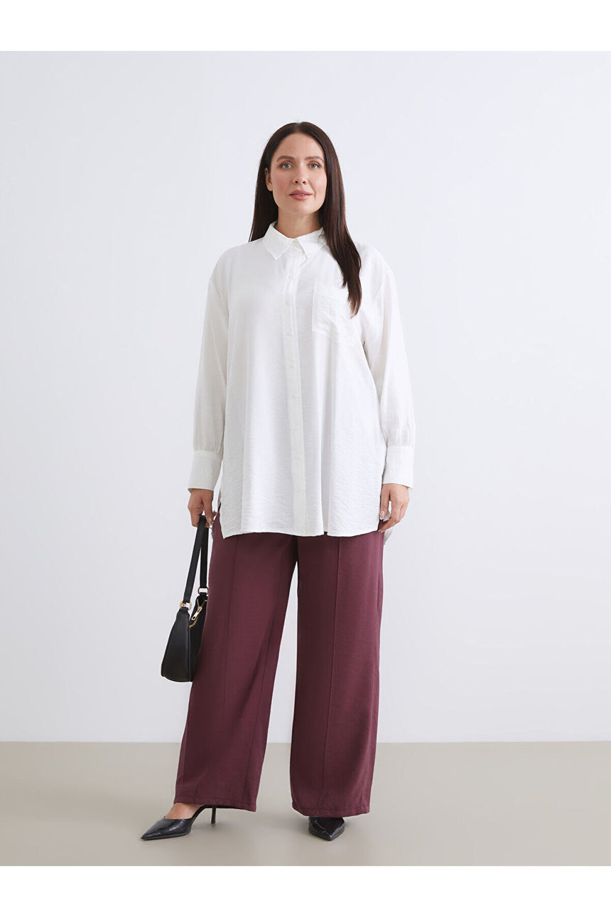 LC Waikiki Kadın Pantolon W5I109B8 - Bordo