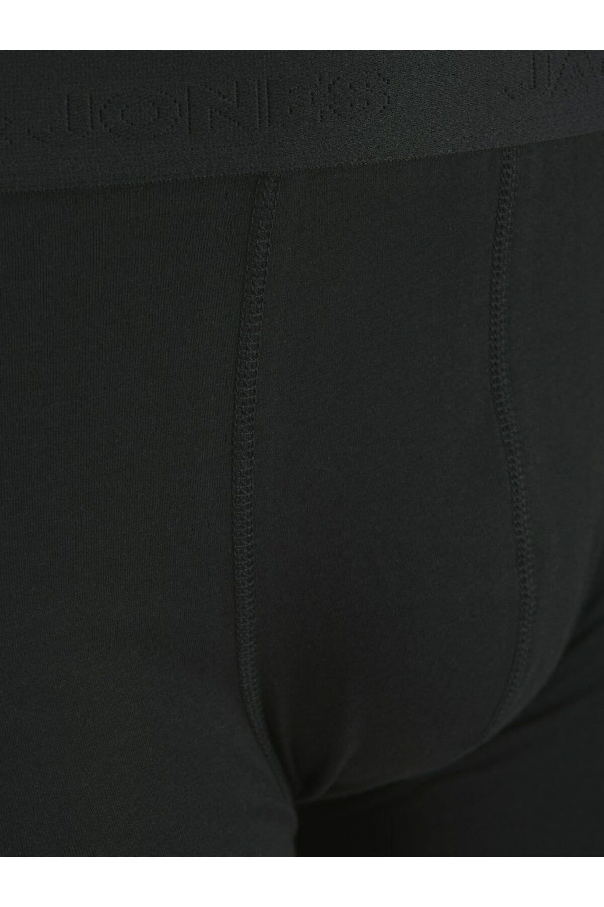 Jack & Jones Tone in Tone Erkek Büyük Beden 5'li Boxer 12273987 - Siyah