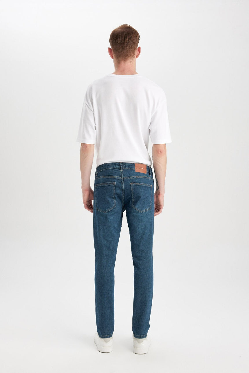 Defacto Erkek Denim Trousers B0398Ax - Koyu Yeşil