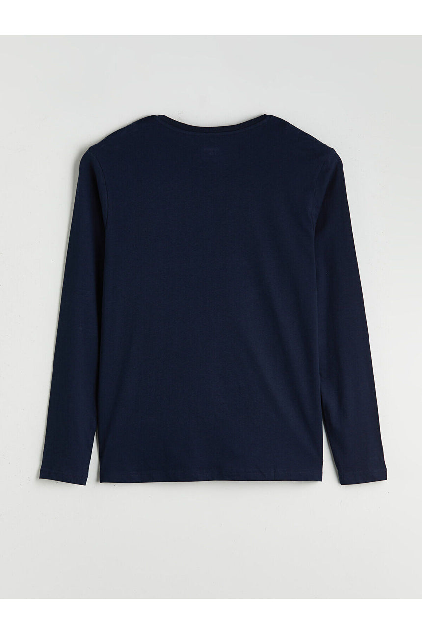 LC Waikiki Erkek Pijama Takımı W5FM78D8 - Koyu Lacivert