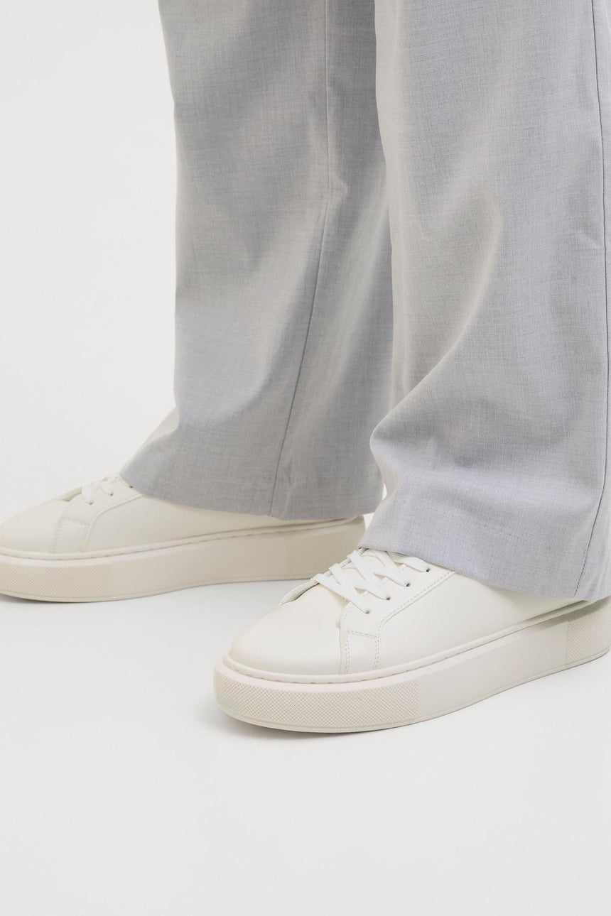 JACK&JONES JFWASPIRE CUPSOLE PU SNEAKER NOOS 12275135 - Beyaz