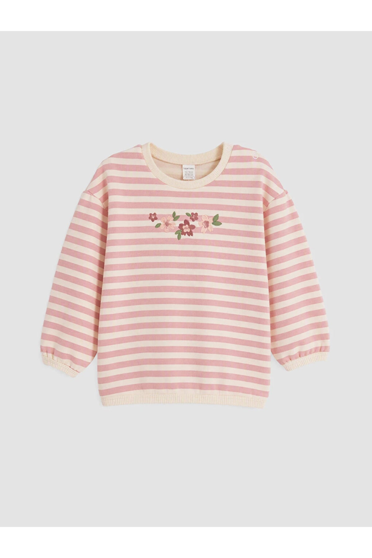 LC Waikiki Kız Bebek Dokuma Takım W6CP17B1 - Krem