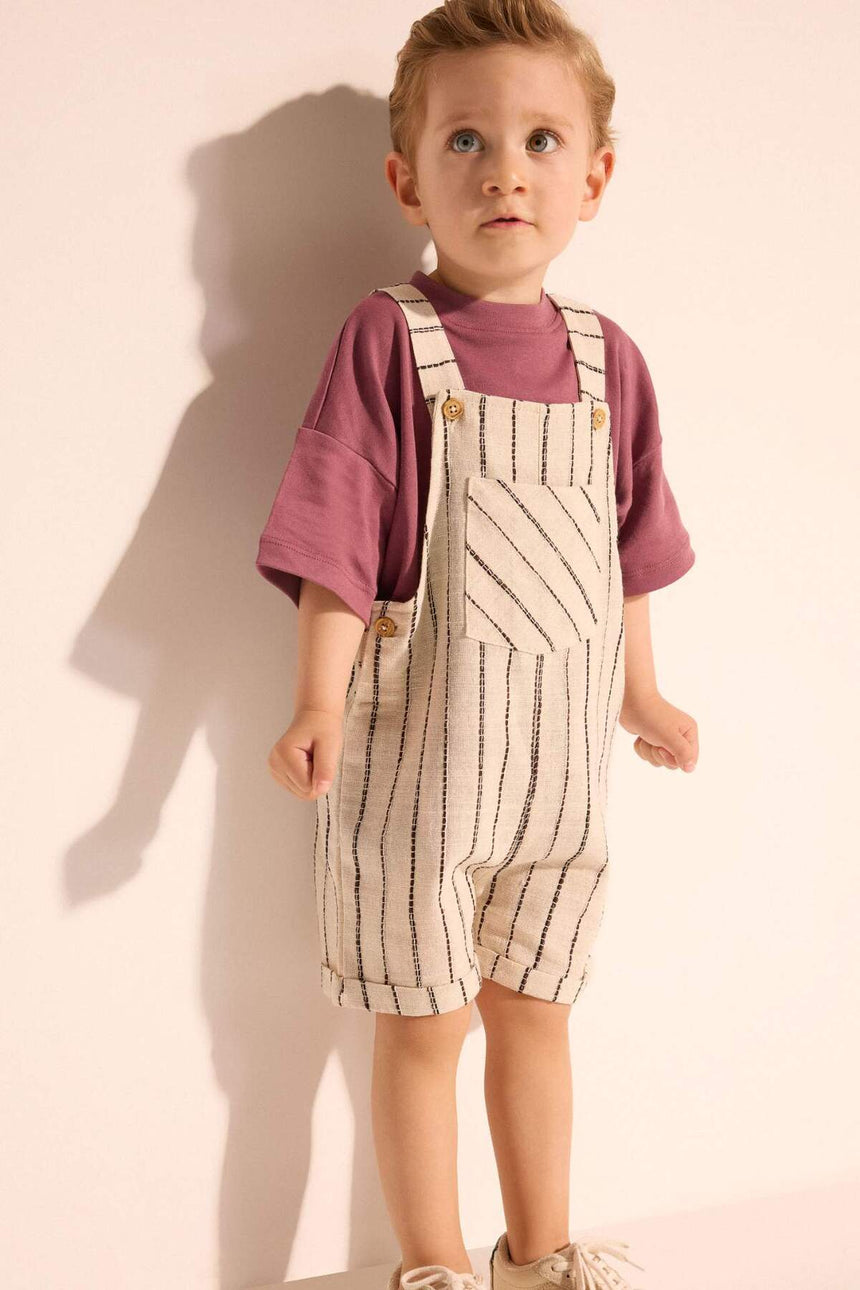 Defacto Çocuk Overalls C5244A5 - Ekru