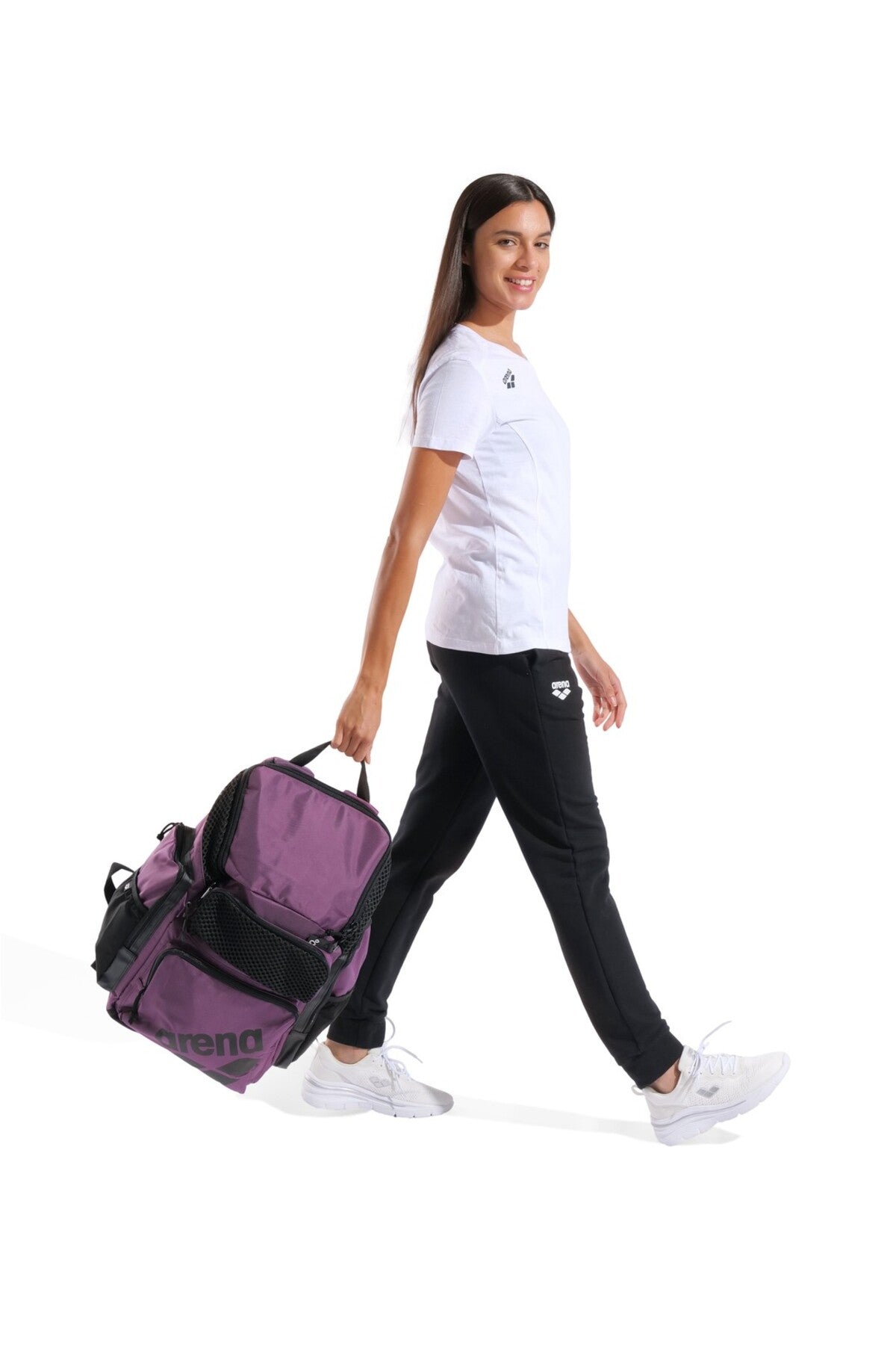 Arena One GO Backpack 45L Unisex Sırt Çantası 010231200 - Koyu Mor