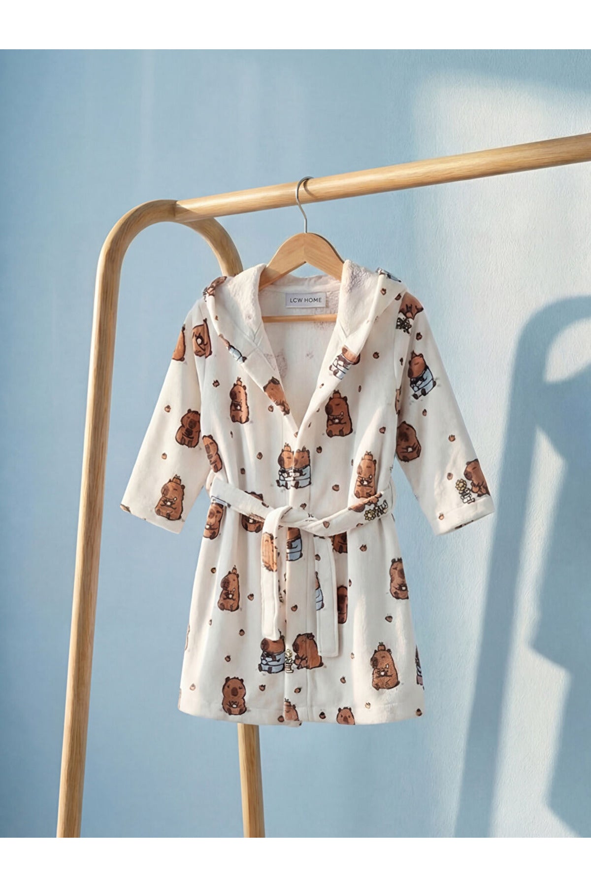 LC Waikiki Home Şal Yaka Çocuk Bornoz S6L967B4 - Karışık