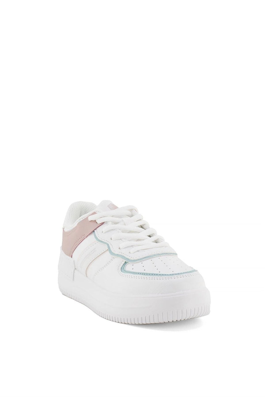 LUMBERJACK 5M FREYA WMN 5FX SNEAKER - Beyaz/Pudra