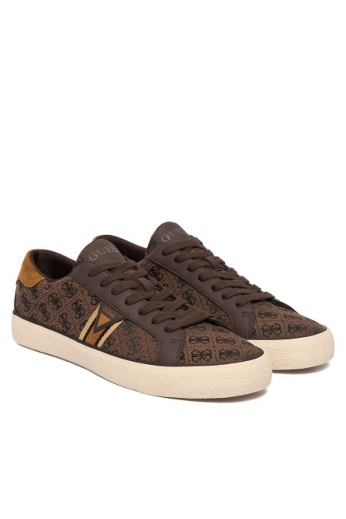 Guess Davor Erkek Casual Ayakkabı FMPDAVFAL12 - Kahverengi