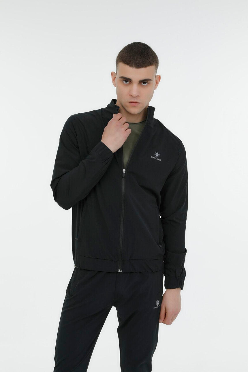 LUMBERJACK MB BS04 WOVEN T.SUIT 6FX - Siyah