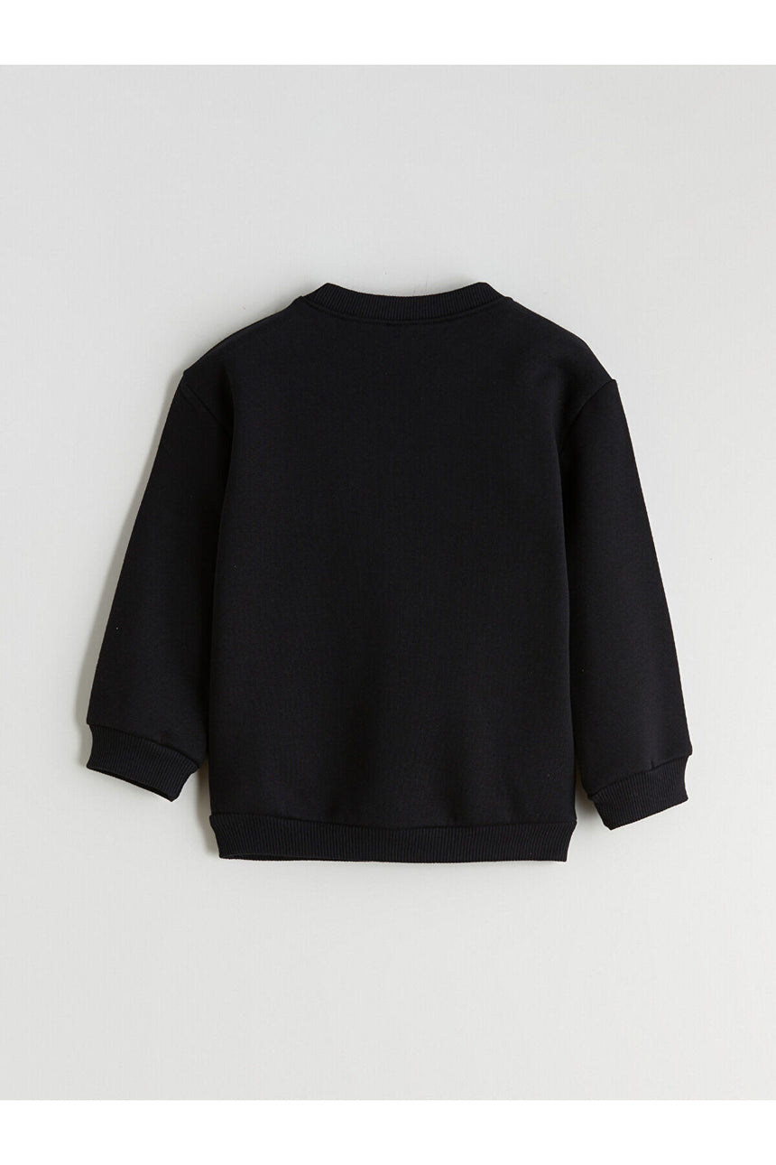 LC Waikiki Çocuk Sweatshirt W5MR50B1 - Siyah