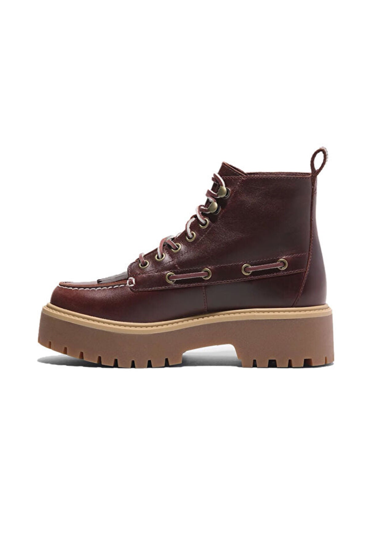 Timberland Kadın Stone Street Mid Bot TB0A27YZEIW1 - Bordo