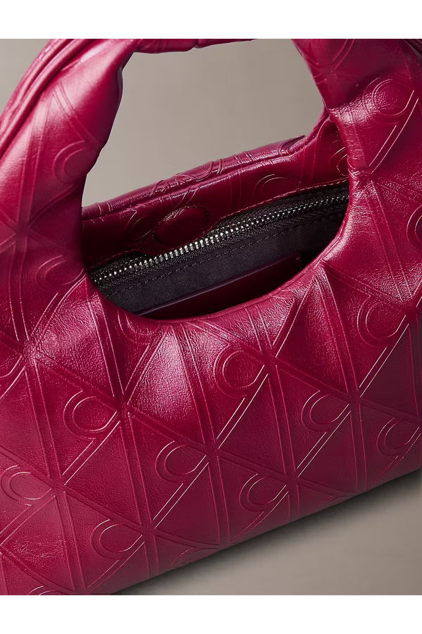 Calvin Klein Kadın EMBLEM AOP PUFFER BAG WITH STRAP LV04F3200G - Kırmızı