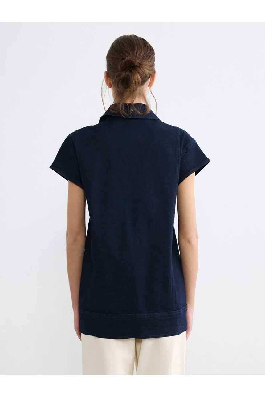 LCW KADIN S6LN37B8 MNT,LIME-E3 - Koyu Lacivert