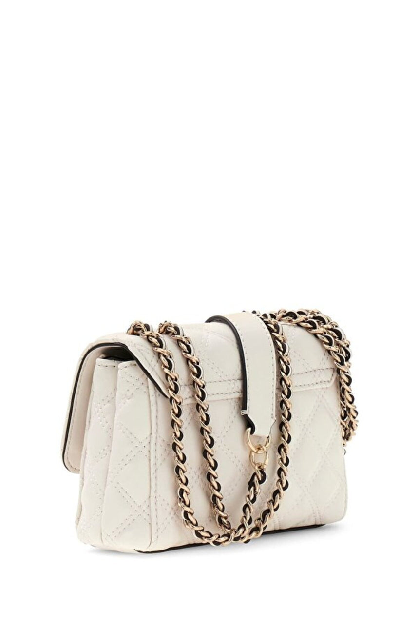GUESS KADIN GIULLY II MINI 2 COM HWQG9673740 - Kırık Beyaz/ Ekru