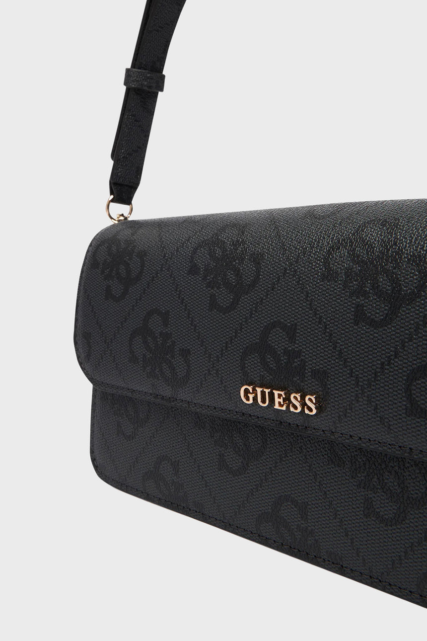 GUESS KADIN SADIE FLAP SHOULDER HWOS8118190 - Ekru/ Krem