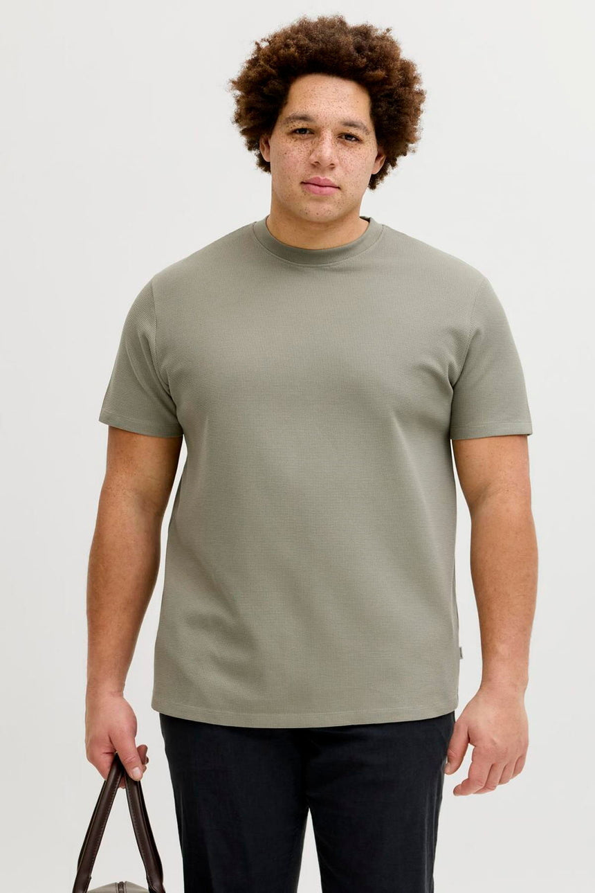 JACK&JONES JJEAUSTIN TEE SS NOOS PLS 12294528 - Siyah