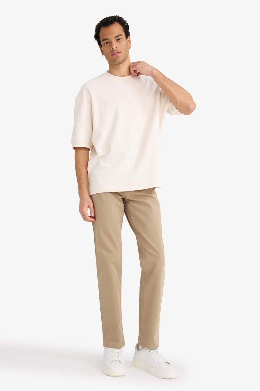 Defacto Erkek Knitted B4844AX - Ekru