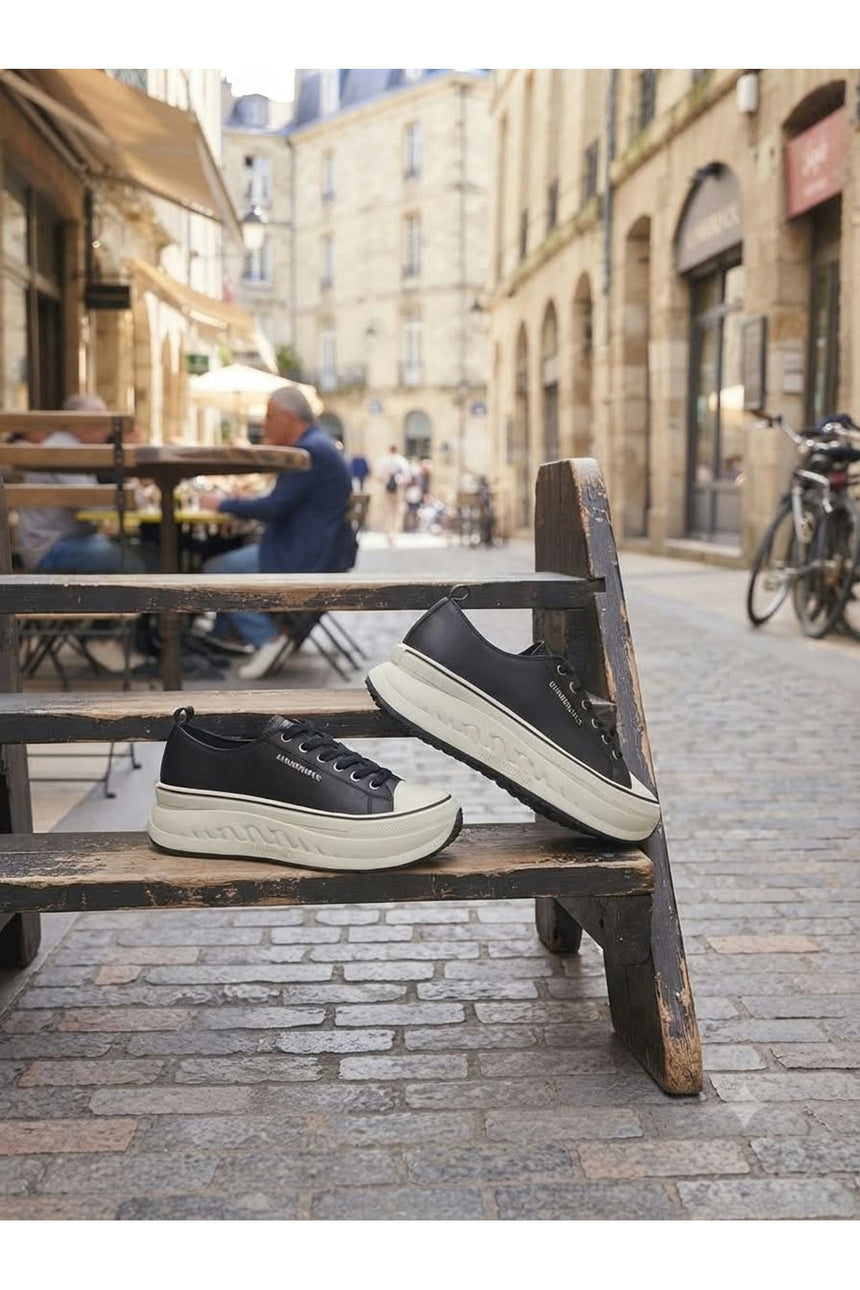 Lumberjack Kadın Novarian Sneaker - Siyah