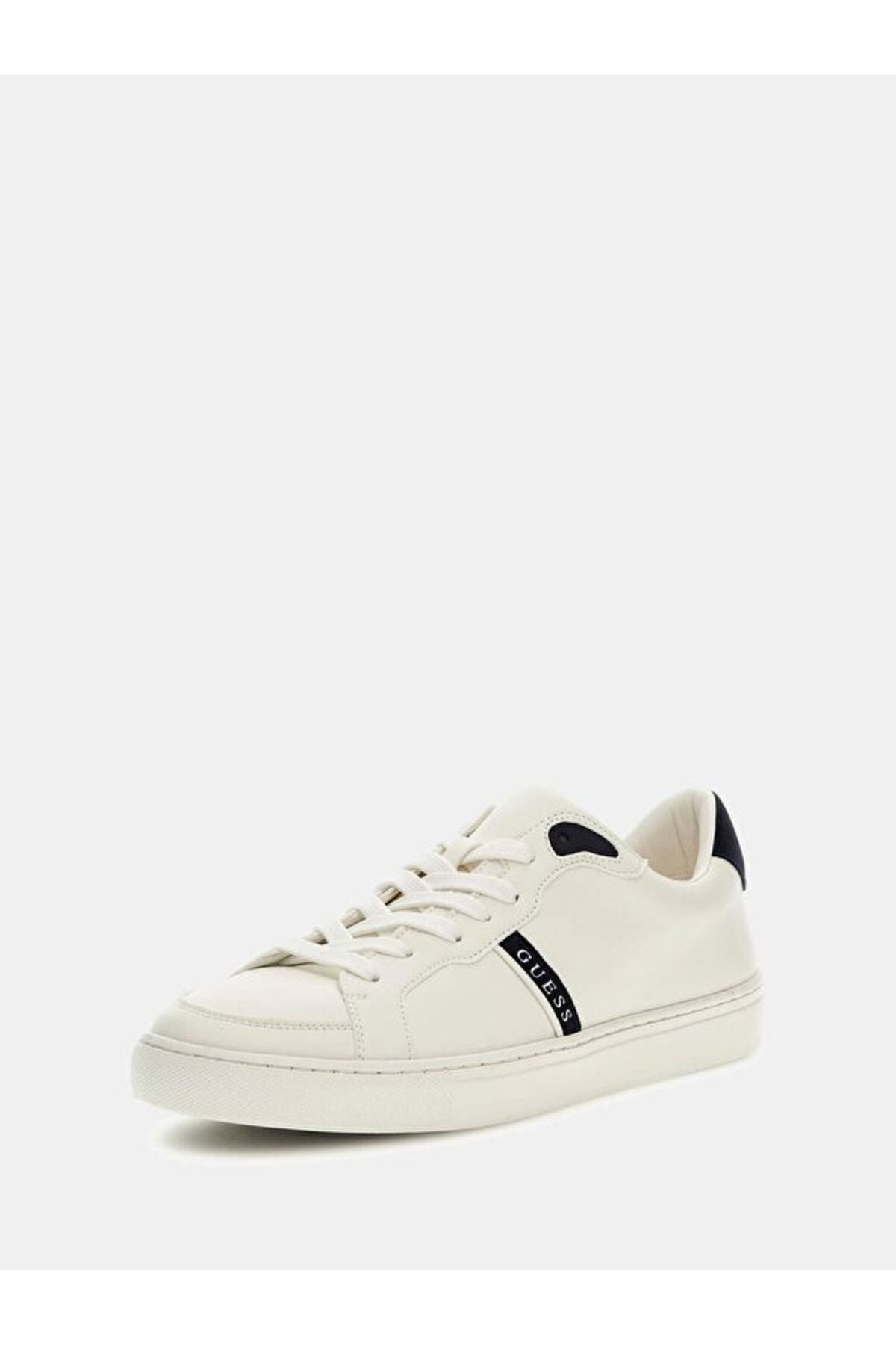 Guess Todi 4 Erkek Sneaker FMTTO4ELE12 - Beyaz/Siyah