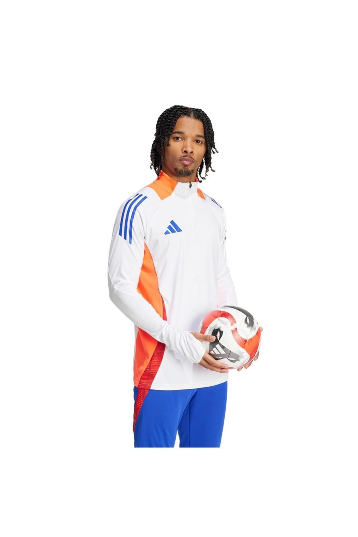 adidas Tiro 24 Competition Erkek Antrenman Üstü JF4197 - Beyaz