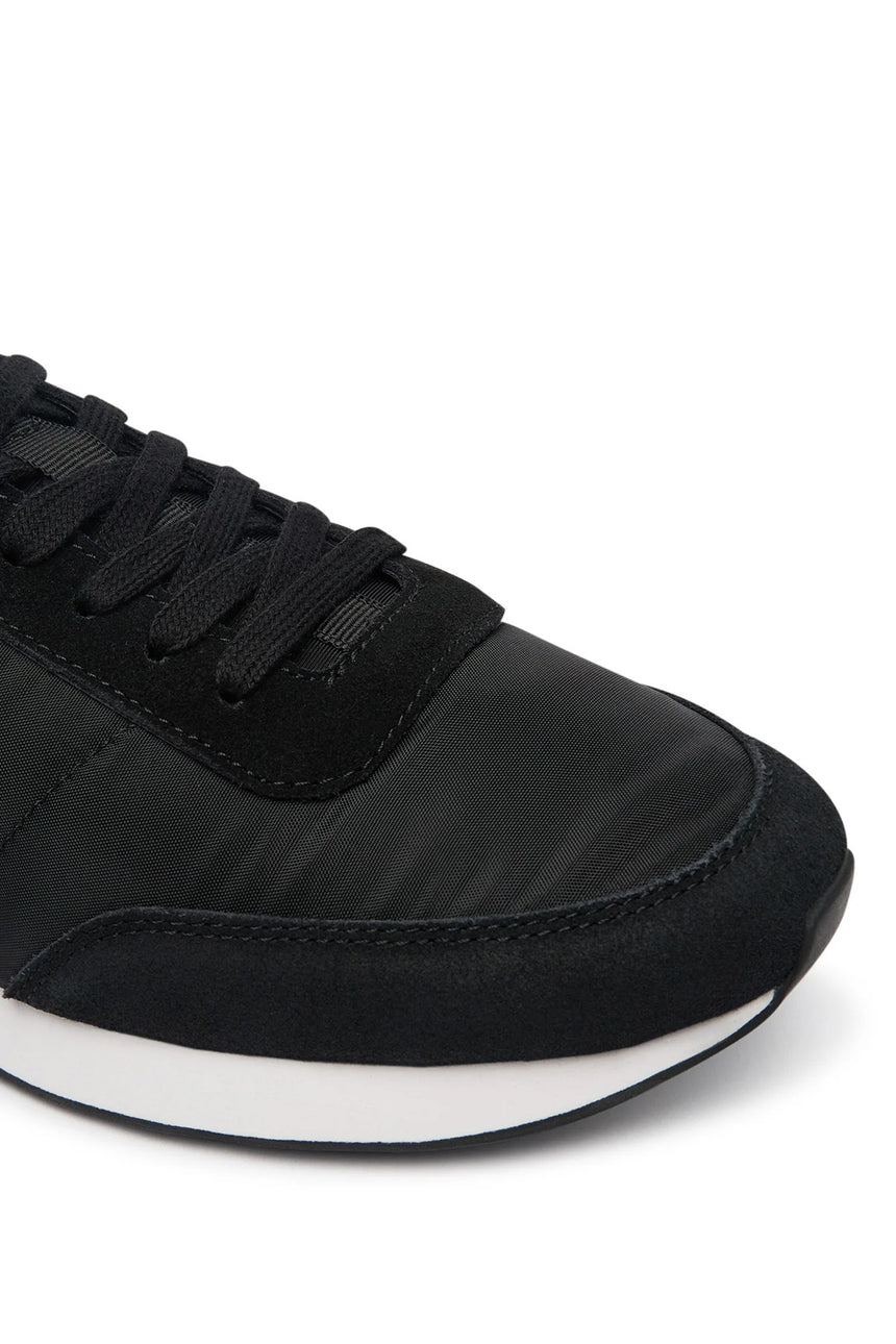 Calvin Klein Erkek RETRO RUNNER SOCK LACEUP MIX YM0YM01414 - Siyah