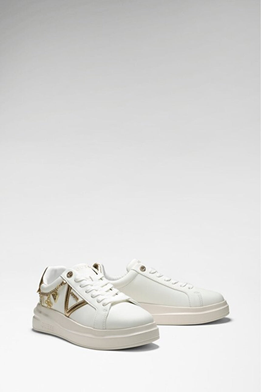 GUESS KADIN EBETTS FLTBTTLEA12 - Beyaz/ Altın Rengi