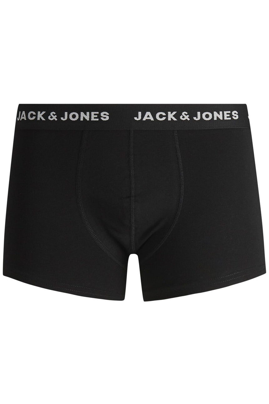 JACK&JONES JACBASIC TRUNKS 7 PACK NOOS PLS 12268845 - Siyah