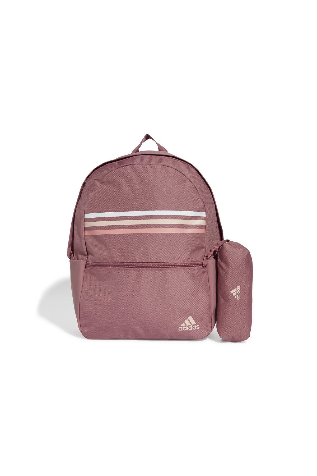 adidas Classic 3-Stripes Unisex Sırt Çantası IZ1897 - Bordo Pembe