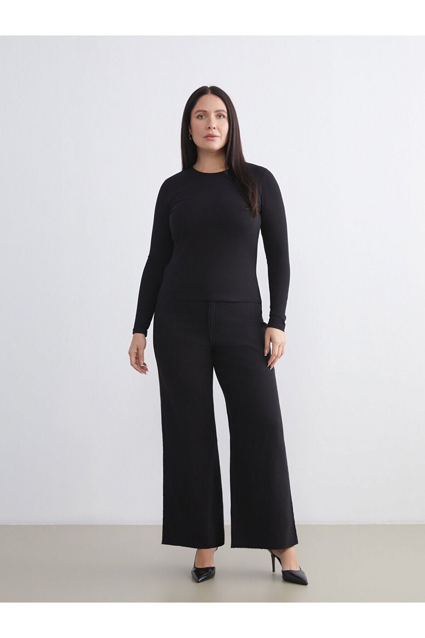 LC Waikiki Kadın Jean Pantolon W5DD03M8 - Siyah