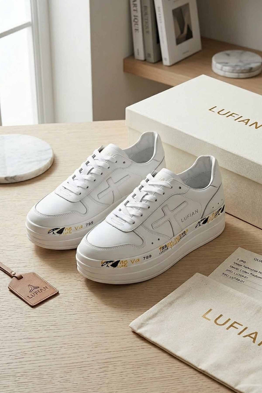 Lufian 121230073 Kadın Sneaker - Beyaz