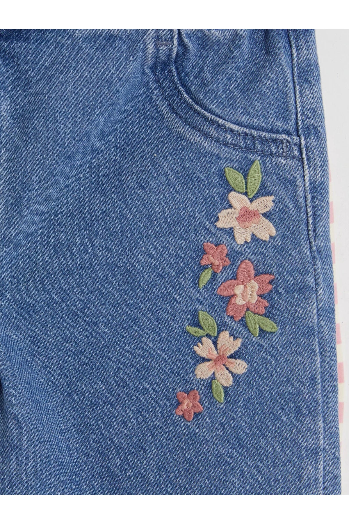 LC Waikiki Kız Bebek Dokuma Takım W6CP17B1 - Krem
