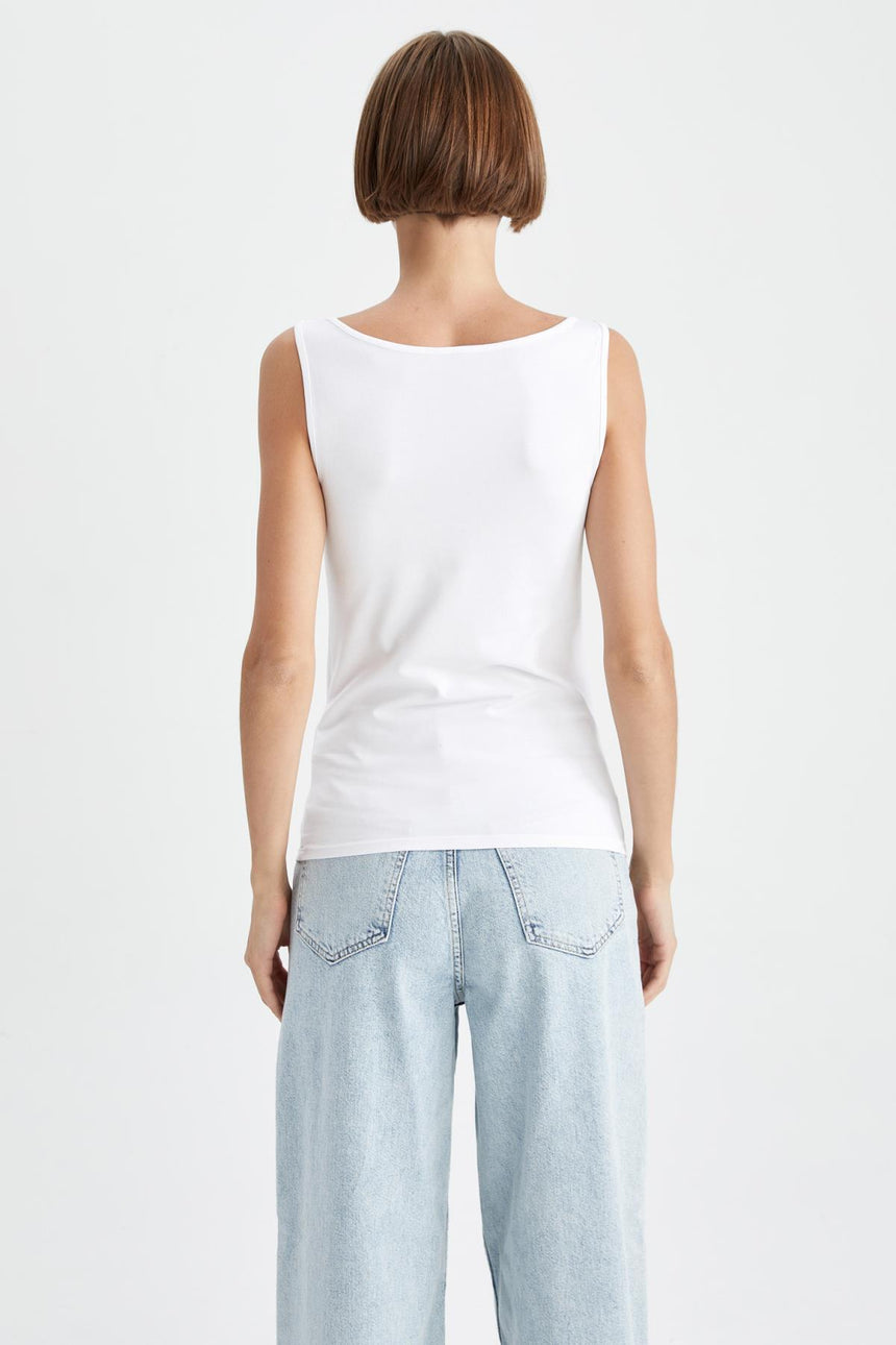 Defacto Kadın Knitted I1059AZ - Beyaz