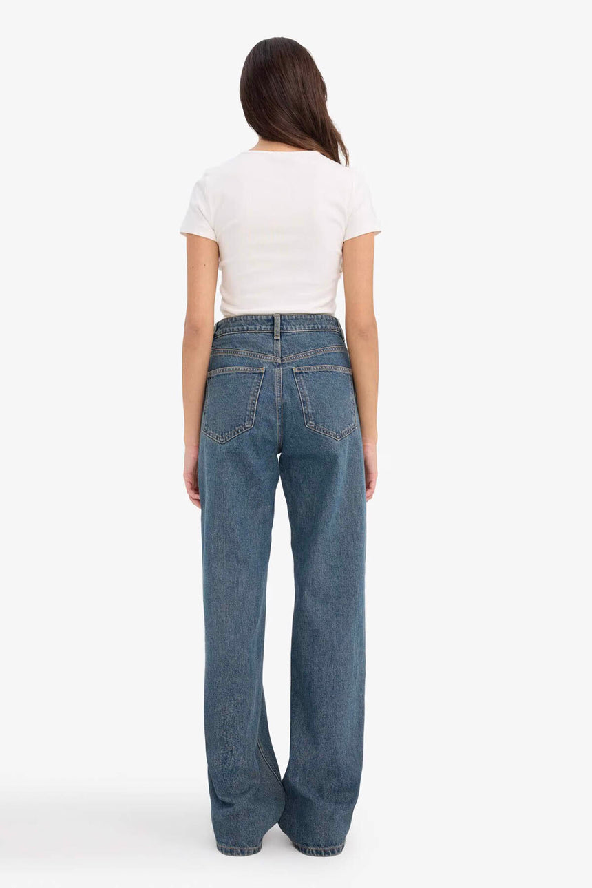 DeFacto F9585AX Kadın Jean Pantolon - Mavi