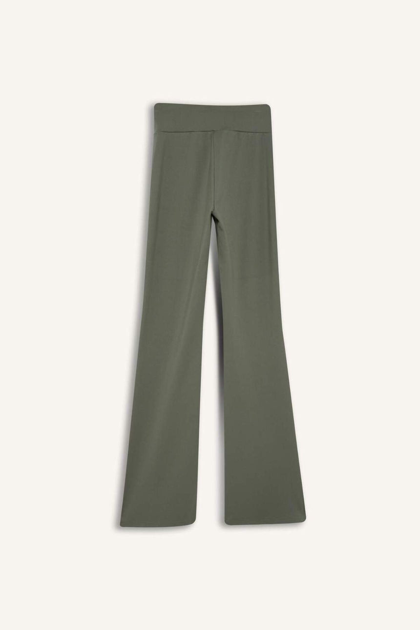 Defacto Kadın Trousers B3988Ax - Koyu Yeşil