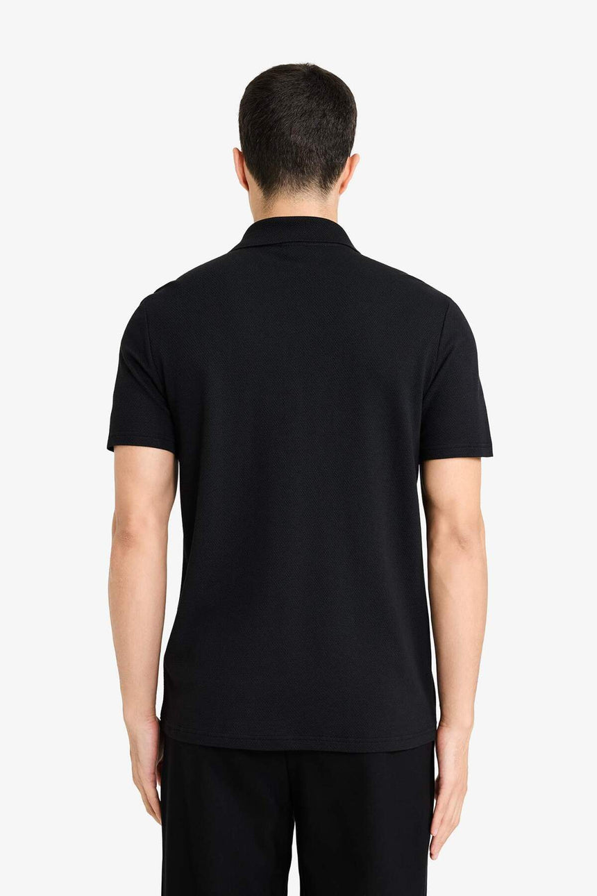 DeFacto M6609AZ Erkek Polo Yaka T-Shirt - Siyah