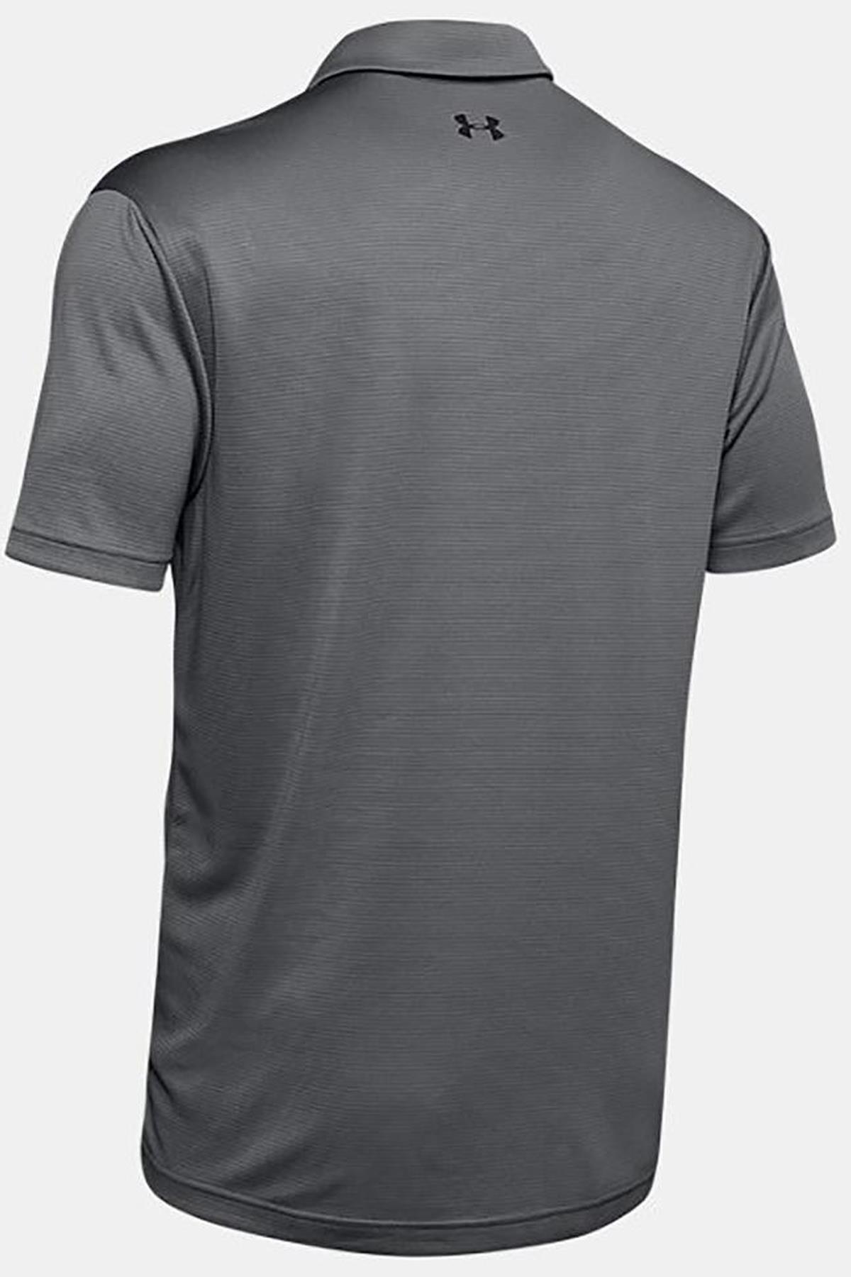 Under Armour Tech Erkek Polo Yaka T-Shirt 1290140 - Gri