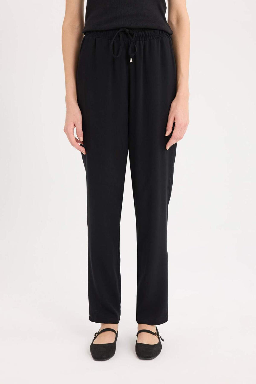 Defacto Kadın Trousers L3164Az - Siyah