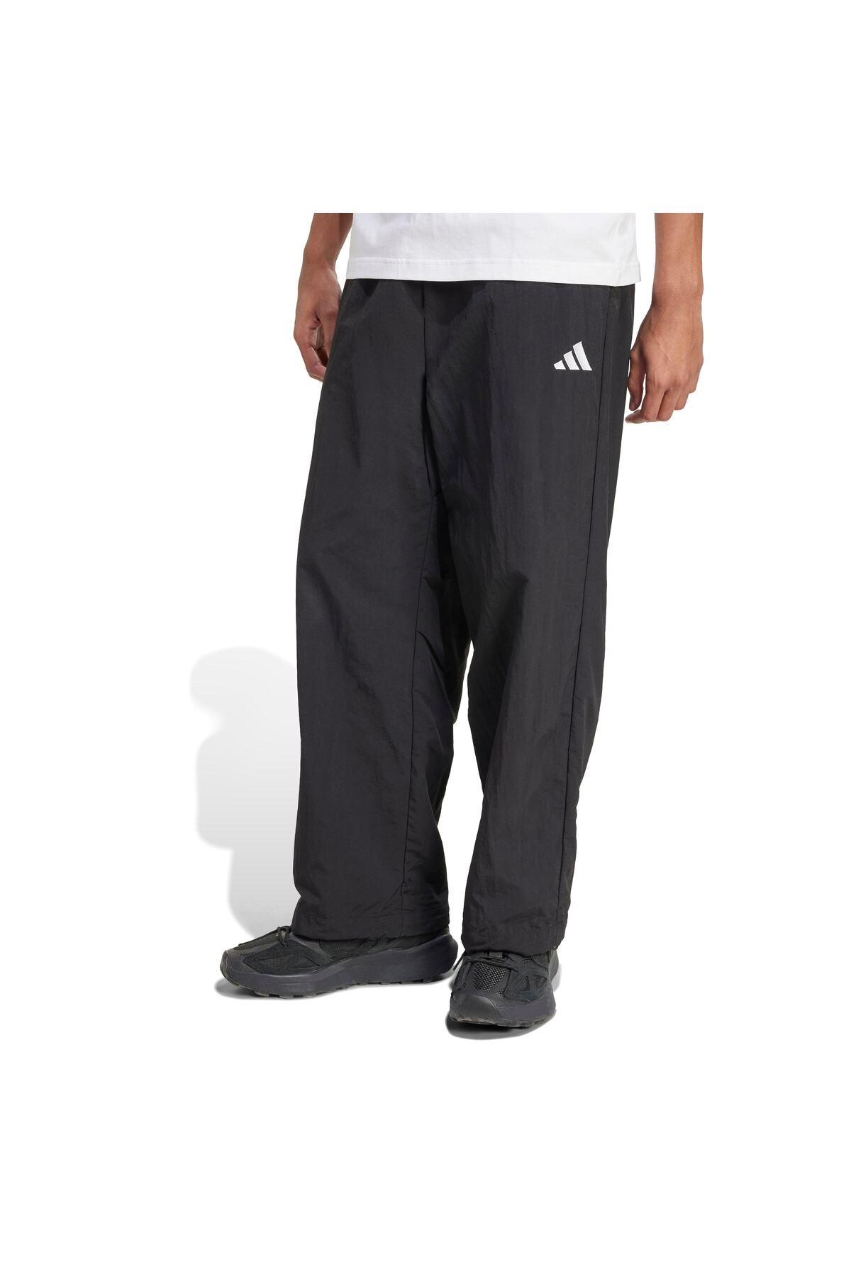 adidas Small Logo Erkek Dokuma Eşofman Altı JM1778 - Siyah