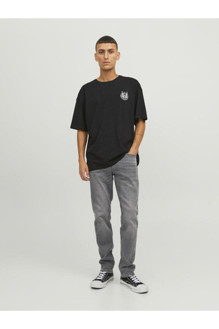 JACK&JONES JJIGLENN JJBASIC SQ 349 NOOS 12243599 - Siyah