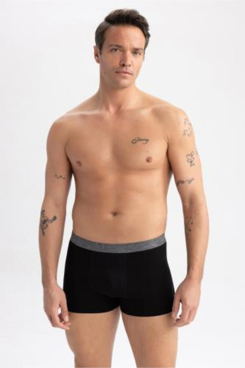 Defacto Erkek Knitted Boxer K7635Az - Siyah