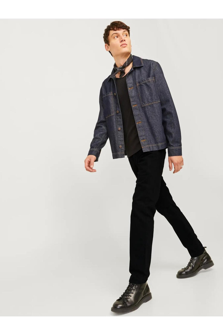 JACK&JONES JJIMIKE JJORIGINAL SBD 553 NOOS 12263335 - Siyah