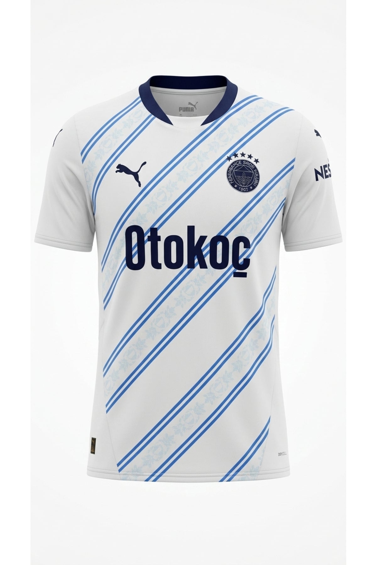 Puma Away Jersey Forma 775368 - Beyaz / Mavi