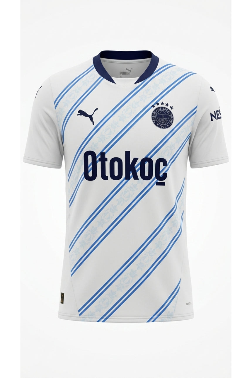 Puma Fsk Away Jersey Replica Forma 775368 - Beyaz/Mavi