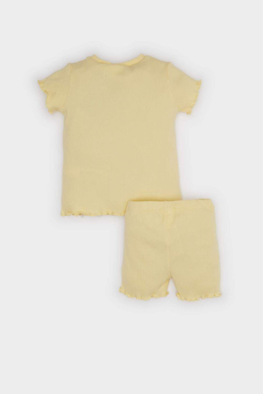 Defacto Çocuk Set C0021A5 - Sarı