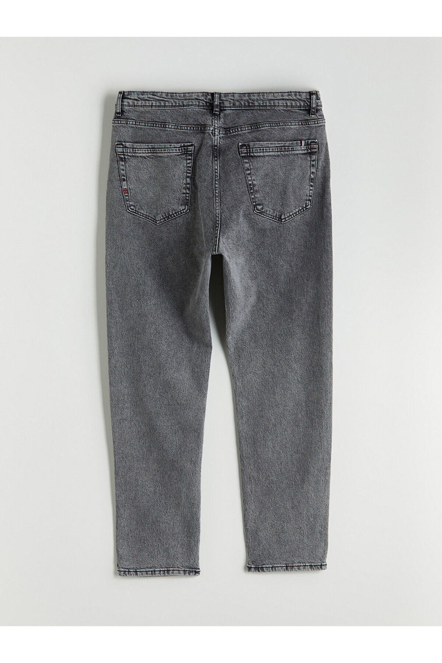 LC Waikiki Erkek Büyük Beden Jean W5LI04F8 - Antrasit
