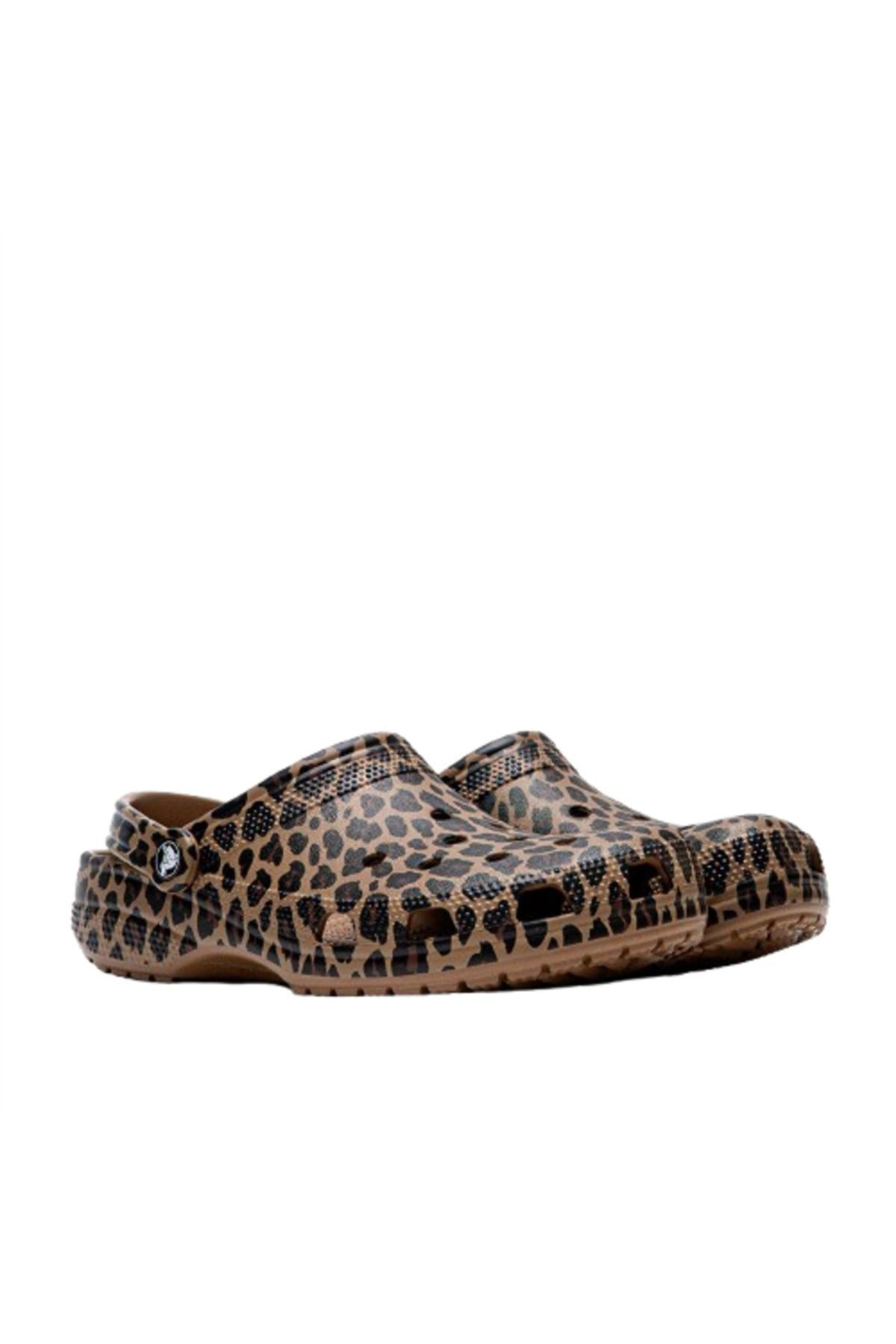 Crocs Classic Animal Clog Çocuk Terlik 211881 - Leopar/Kahve