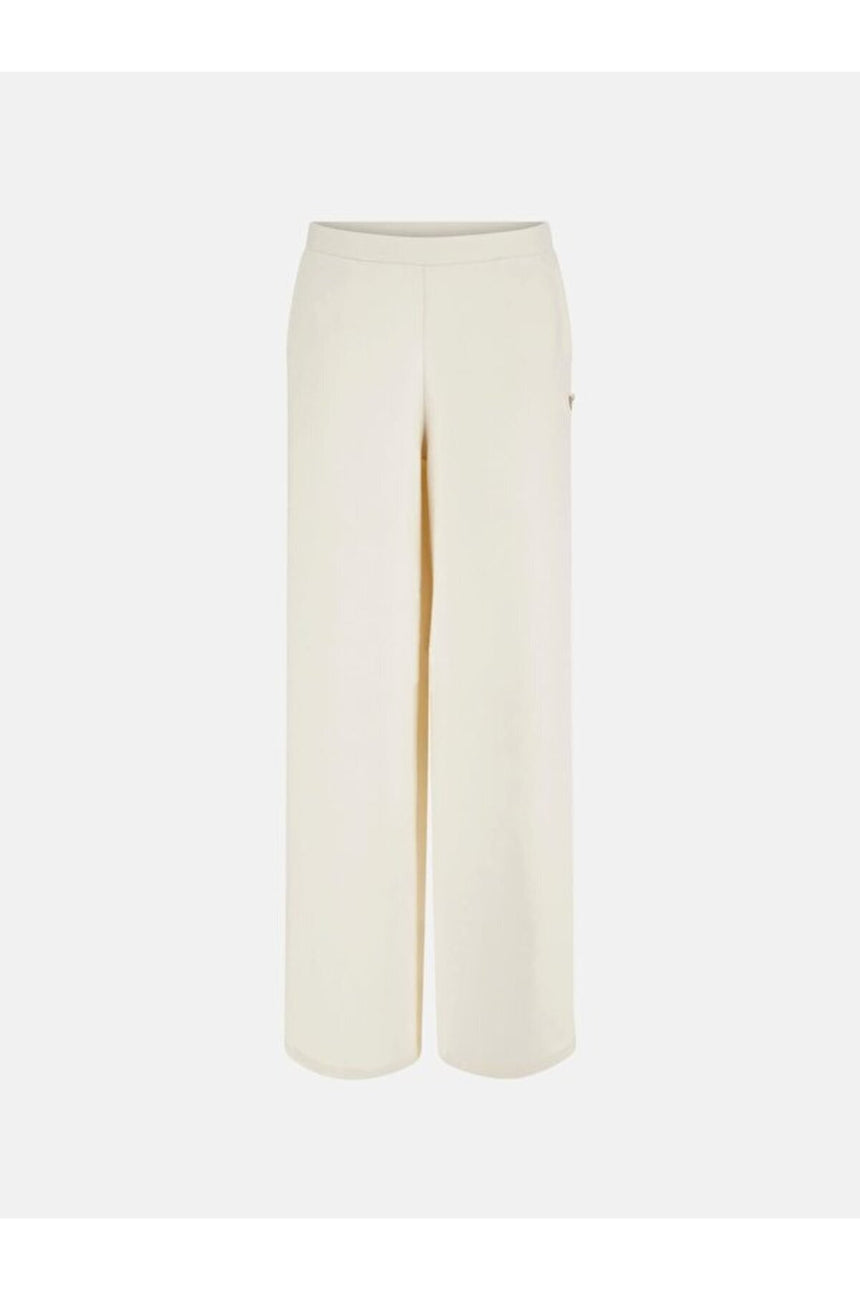 GUESS KADIN OLYMPE WIDE LEG PANT V4YB07KCAY2 - Krem