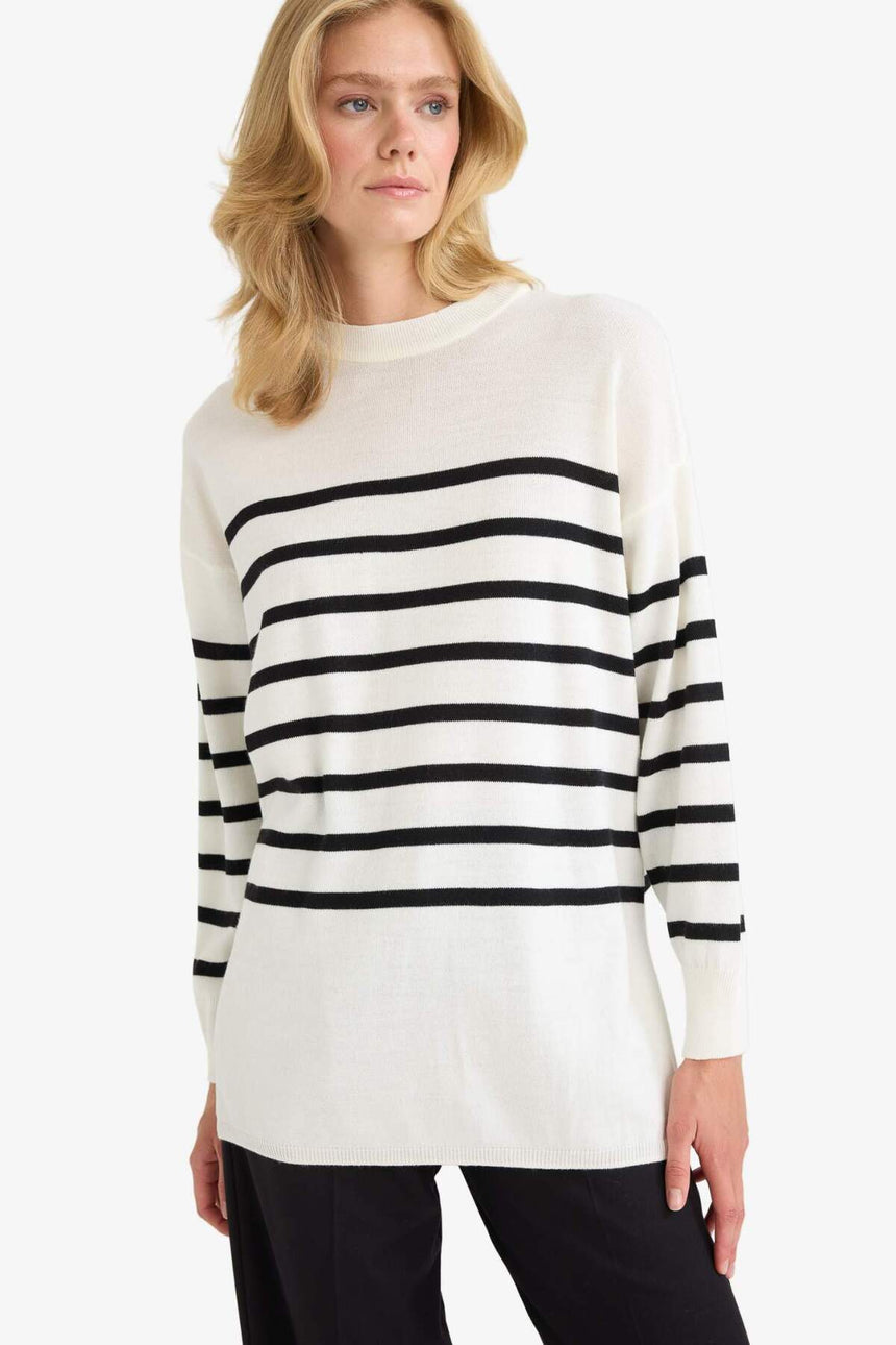 Defacto Kadın Tunic S7517Az - Ekru
